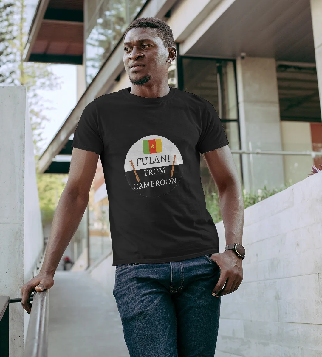 1sttheworld T-Shirt - Fulani From Cameroon  Culture, Islam T-Shirt Black A35