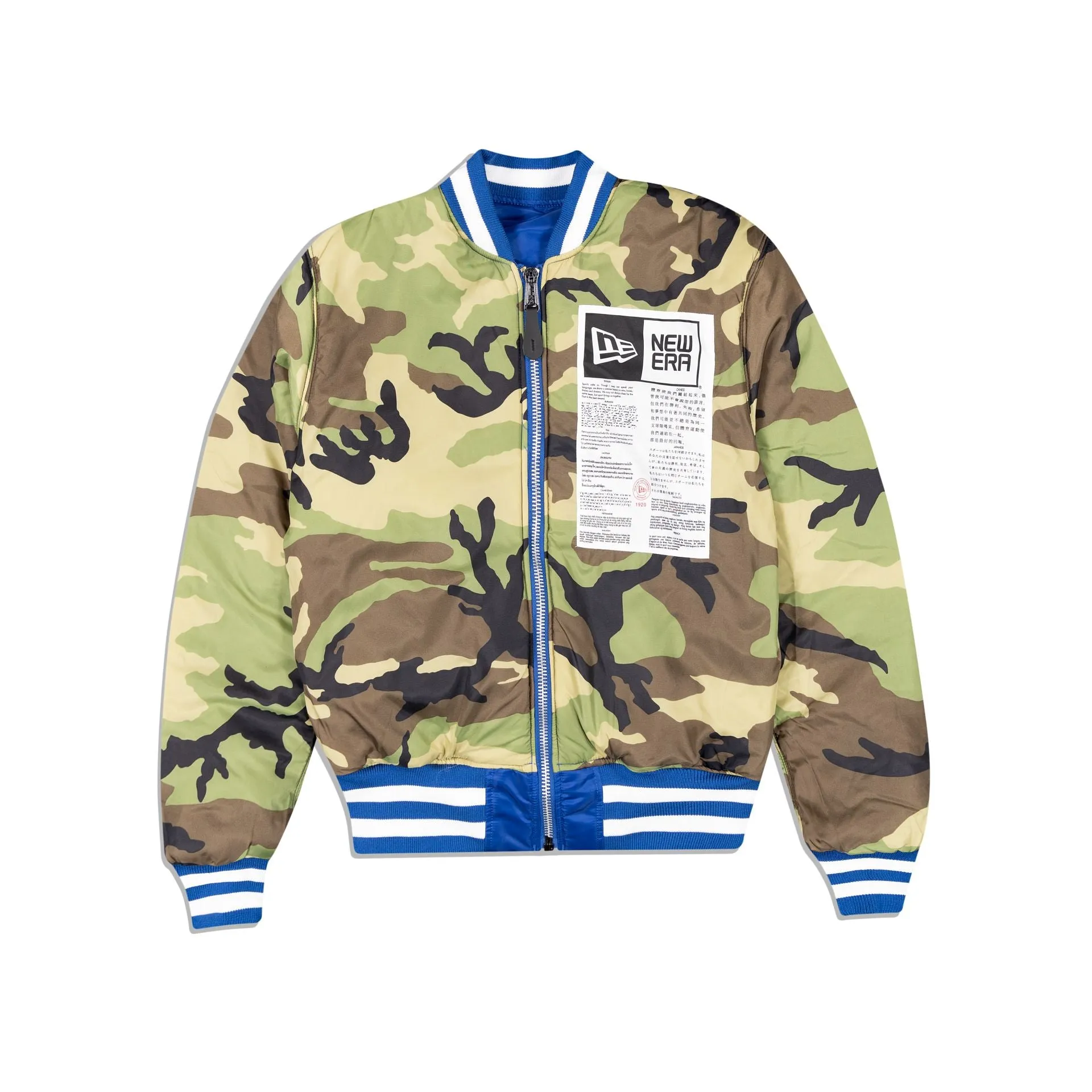 Alpha Industries X Chicago Cubs MA-1 Bomber Jacket