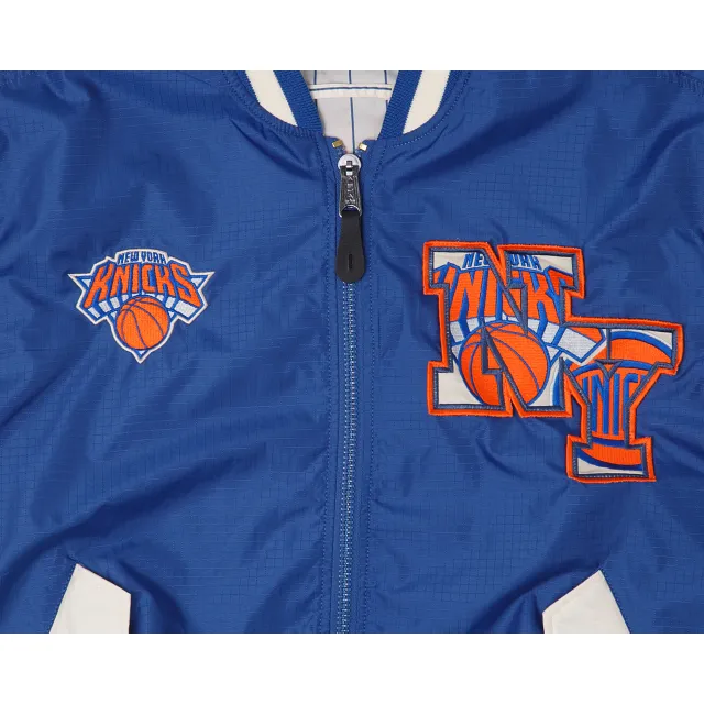 Alpha Industries X New York Knicks MA-1 Bomber Jacket