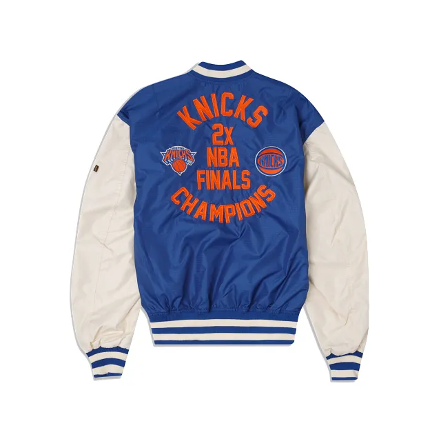 Alpha Industries X New York Knicks MA-1 Bomber Jacket