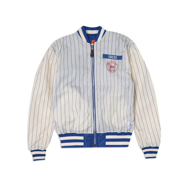 Alpha Industries X New York Knicks MA-1 Bomber Jacket