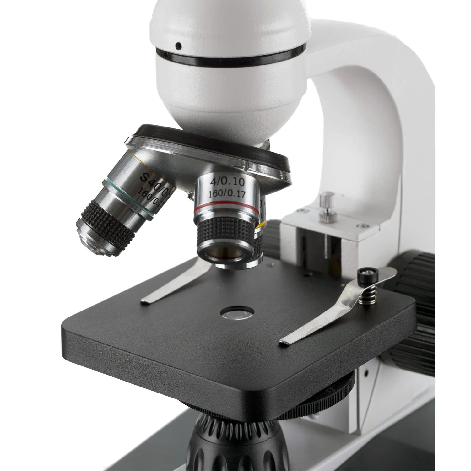 AmScope M150 Series Portable LED Monocular Student Compound Microscope 40X-1000X Magnification