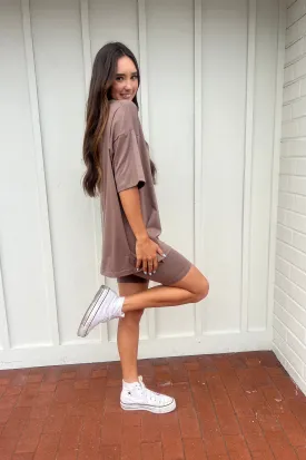 Beach Cruiser Casual Biker Short Set