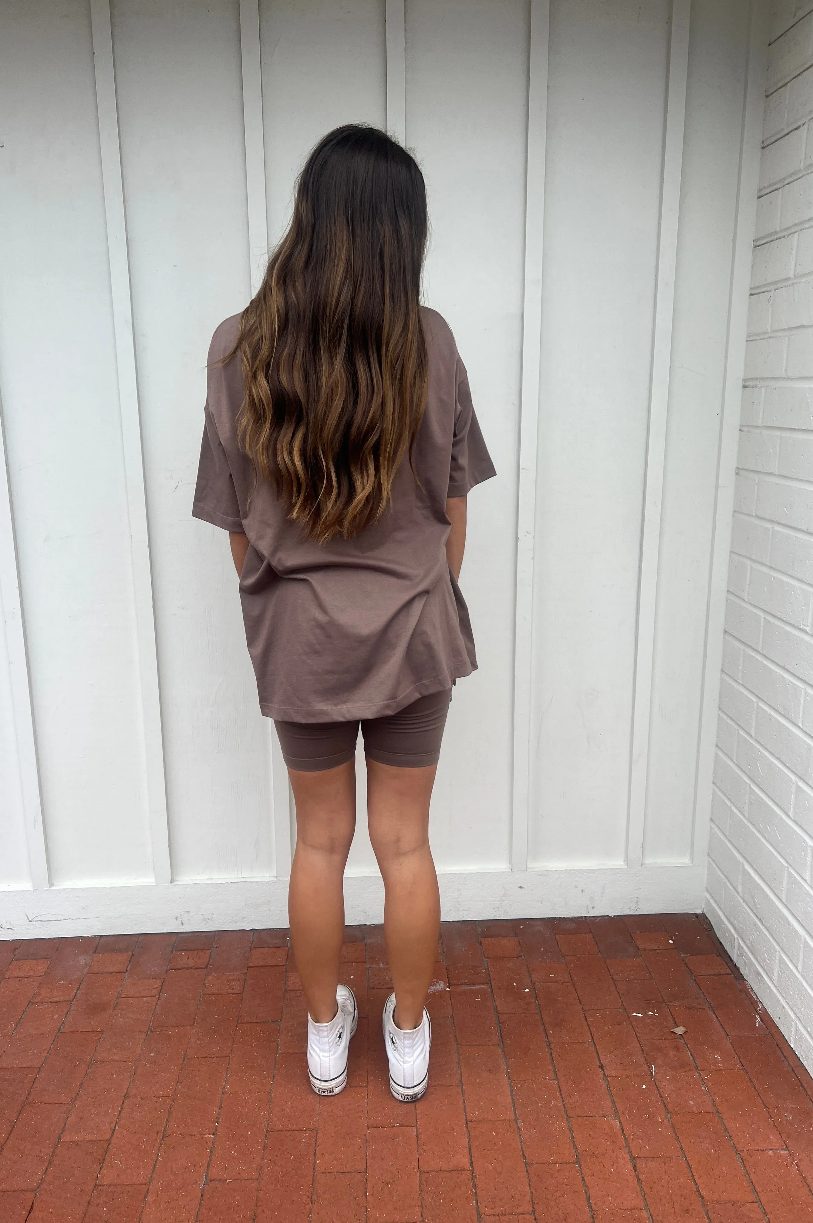 Beach Cruiser Casual Biker Short Set