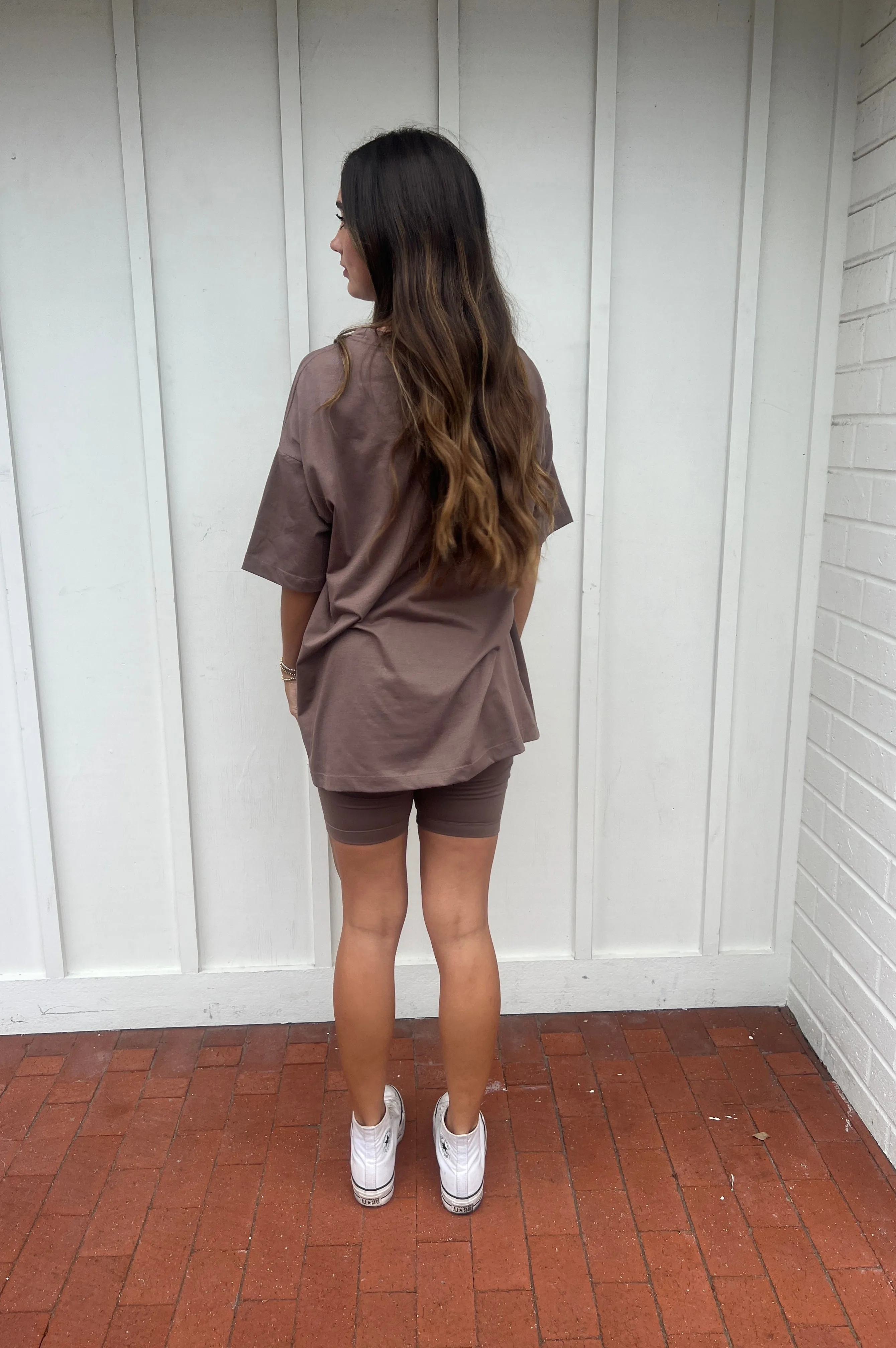 Beach Cruiser Casual Biker Short Set