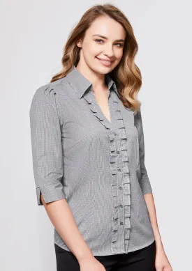 Biz Ladies Edge 3/4 Sleeve Shirt