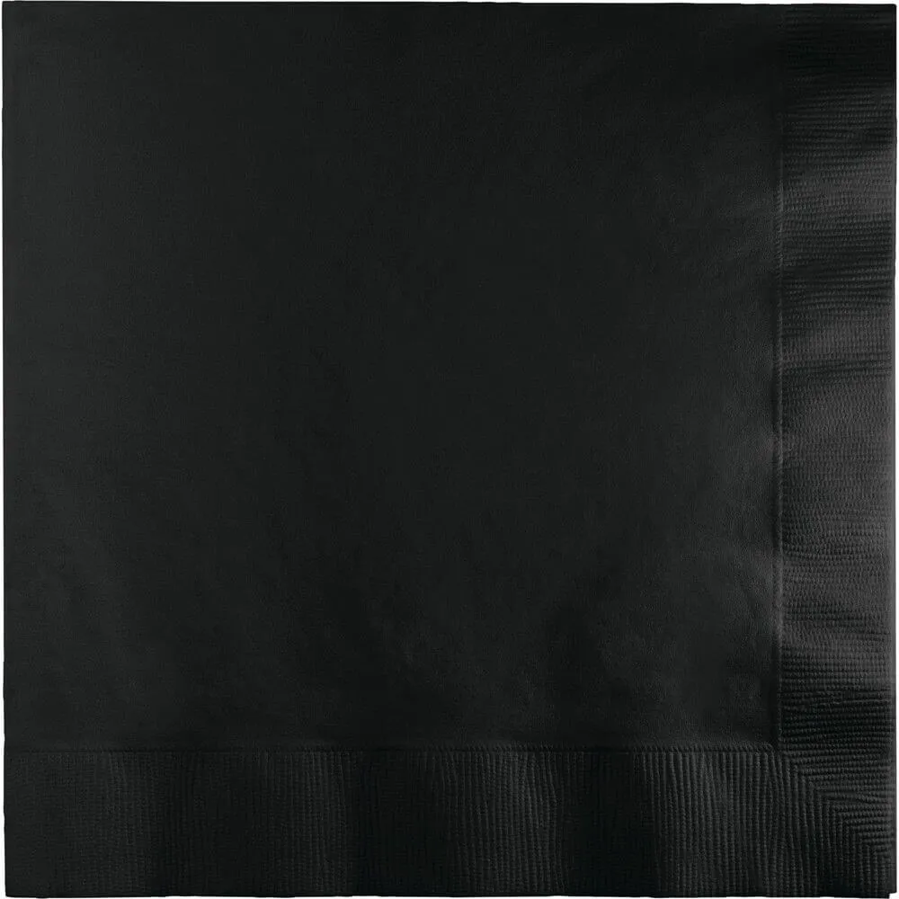 Black Velvet 3Ply Luncheon Napkins 50ct