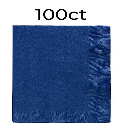 Bright Royal Blue Lunch Napkins | 100ct