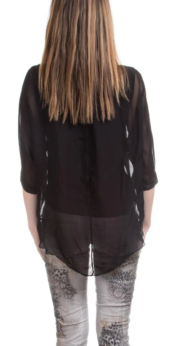 Carmelina Silk Kaftan
