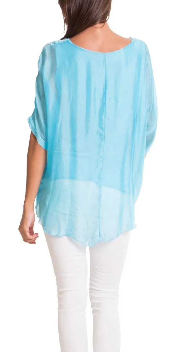 Carmelina Silk Kaftan