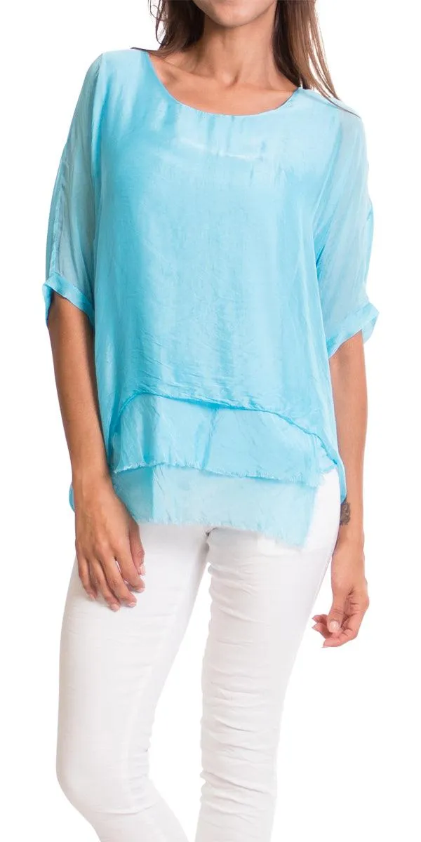 Carmelina Silk Kaftan