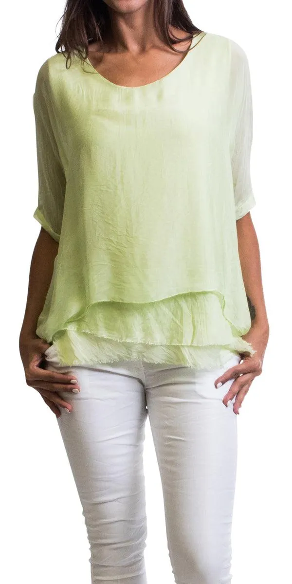 Carmelina Silk Kaftan