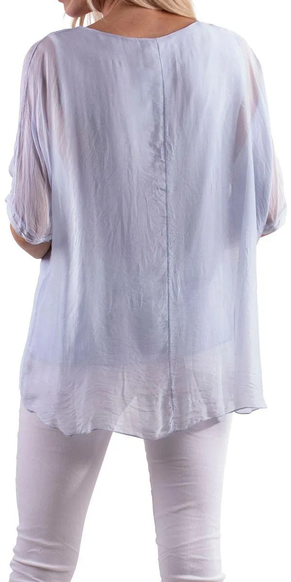 Carmelina Silk Kaftan