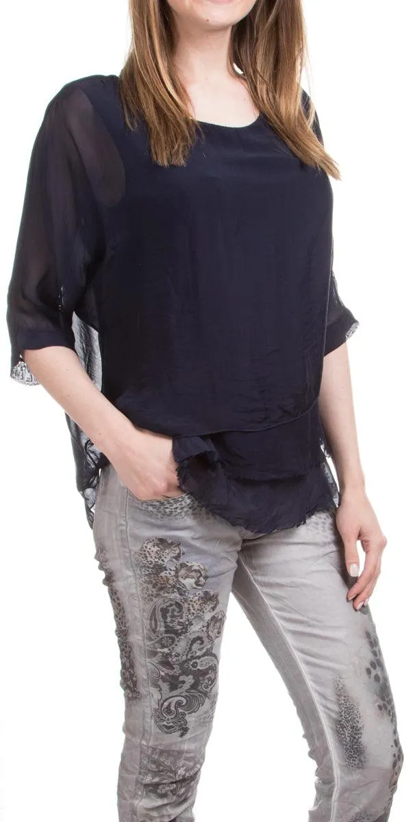 Carmelina Silk Kaftan
