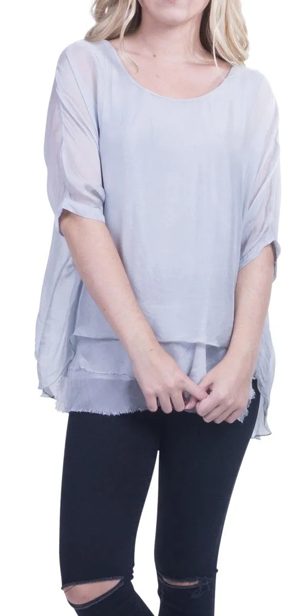 Carmelina Silk Kaftan