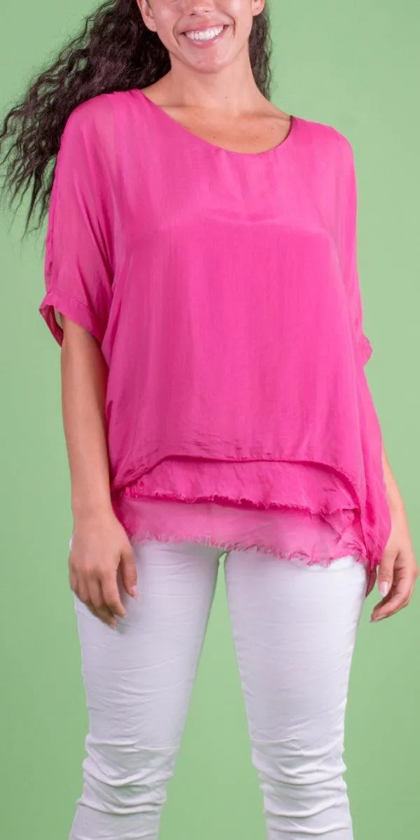 Carmelina Silk Kaftan