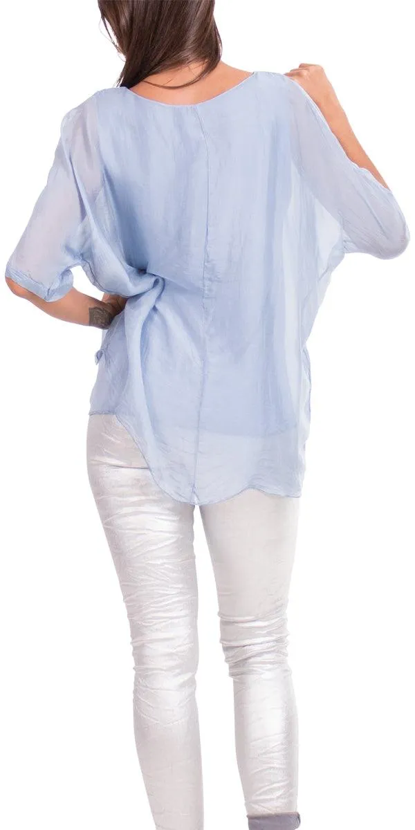 Carmelina Silk Kaftan