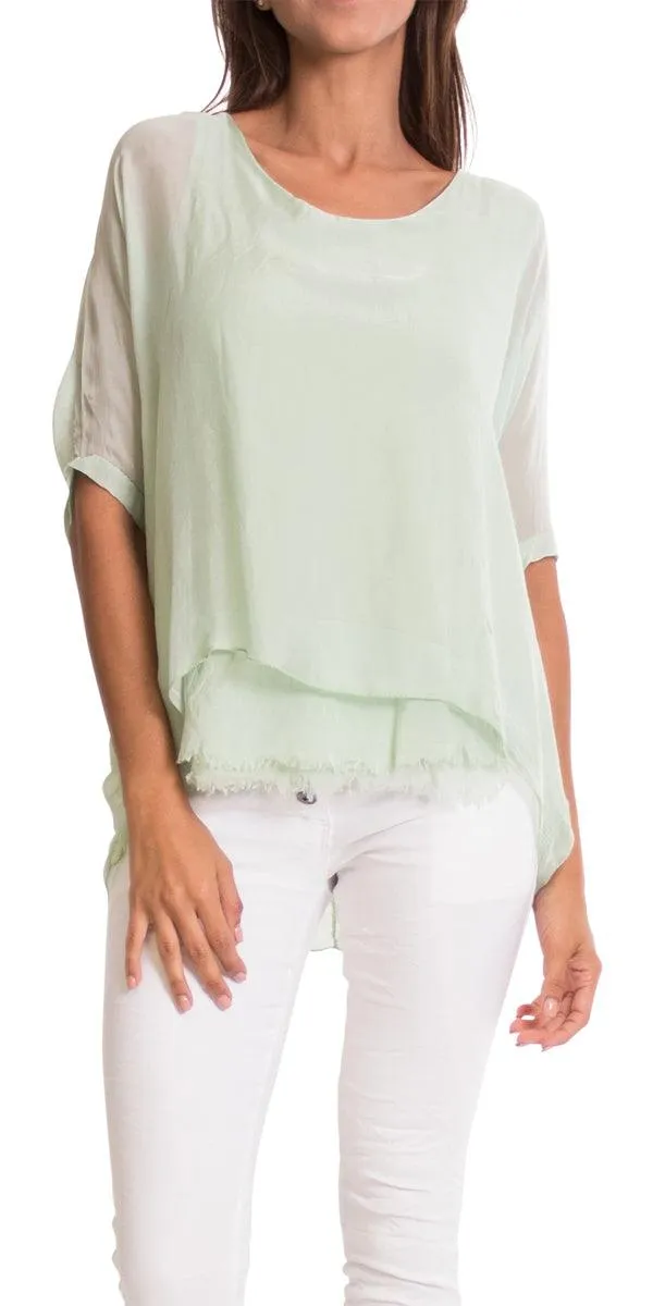 Carmelina Silk Kaftan
