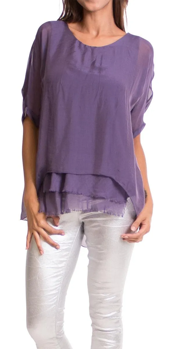 Carmelina Silk Kaftan
