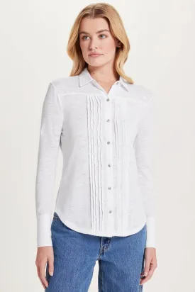 Charlize Pintuck Shirt