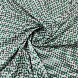 Classic Green Tweed Fabric
