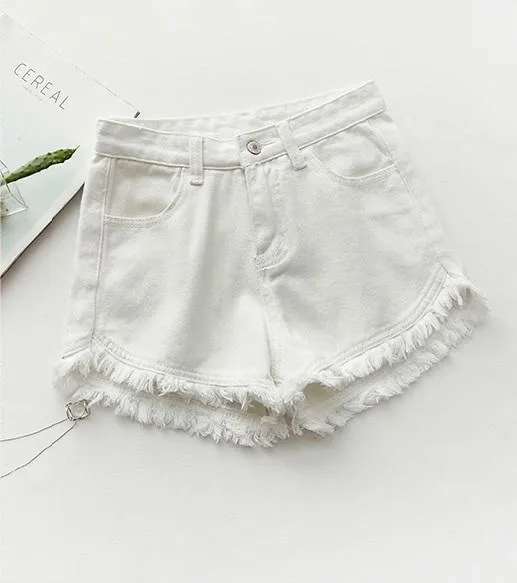 Colorful Denim Summer Casual Shorts