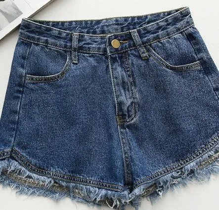 Colorful Denim Summer Casual Shorts