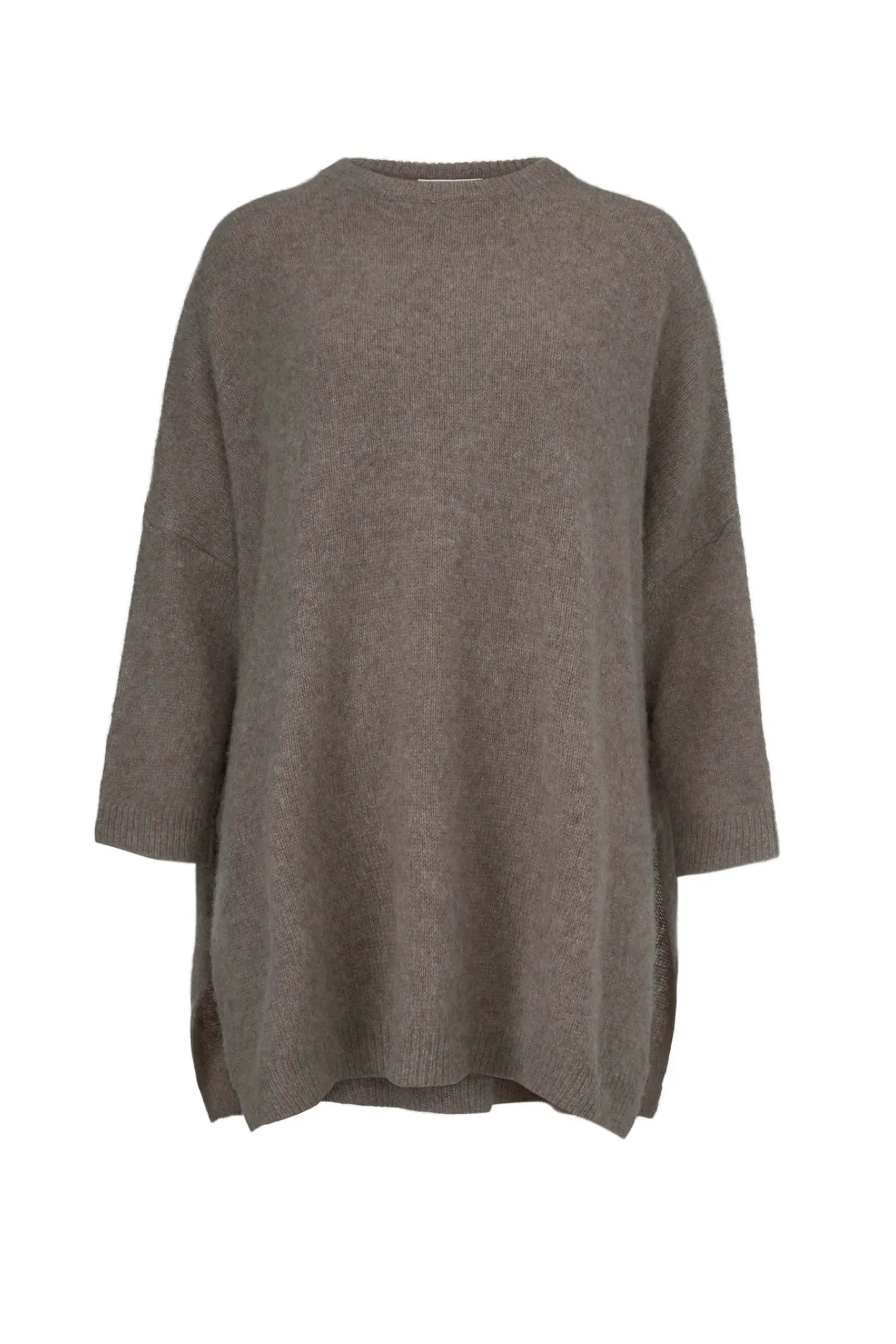 DEAN KNIT - HAZELNUT - SILK/CASHMERE
