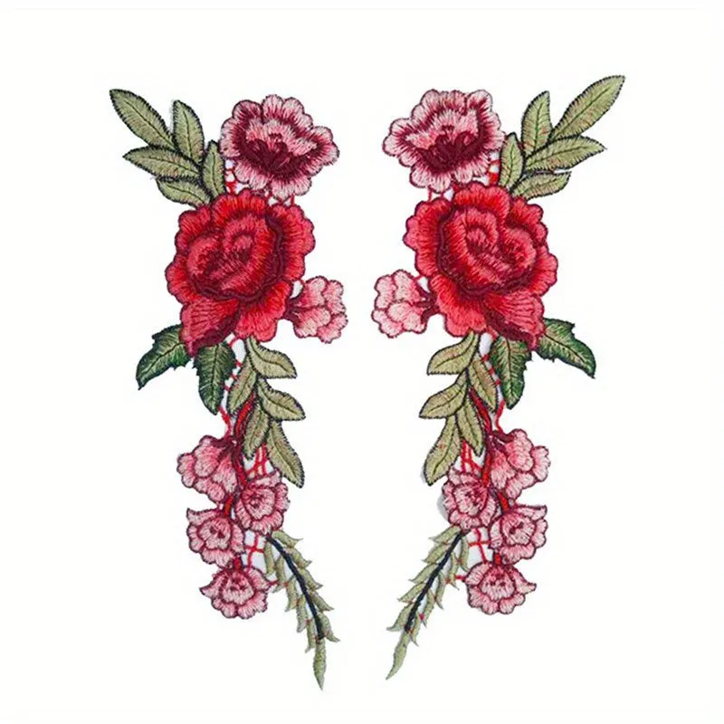 DIY Flower Patch Set for Customizing Clothes and Accessories