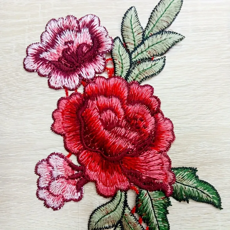 DIY Flower Patch Set for Customizing Clothes and Accessories