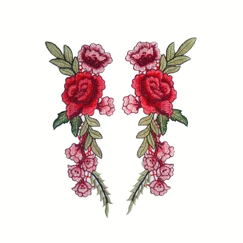 DIY Flower Patch Set for Customizing Clothes and Accessories