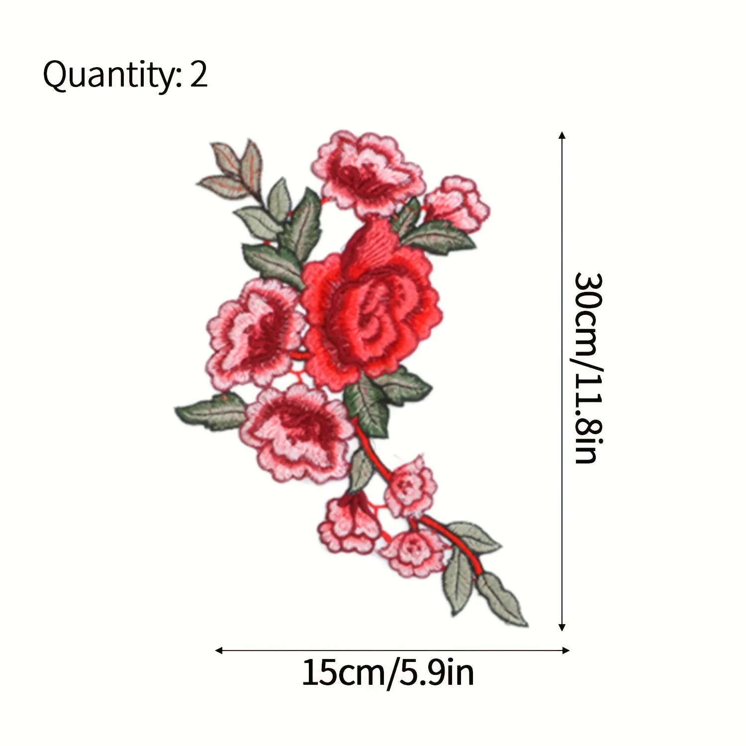DIY Flower Patch Set for Customizing Clothes and Accessories