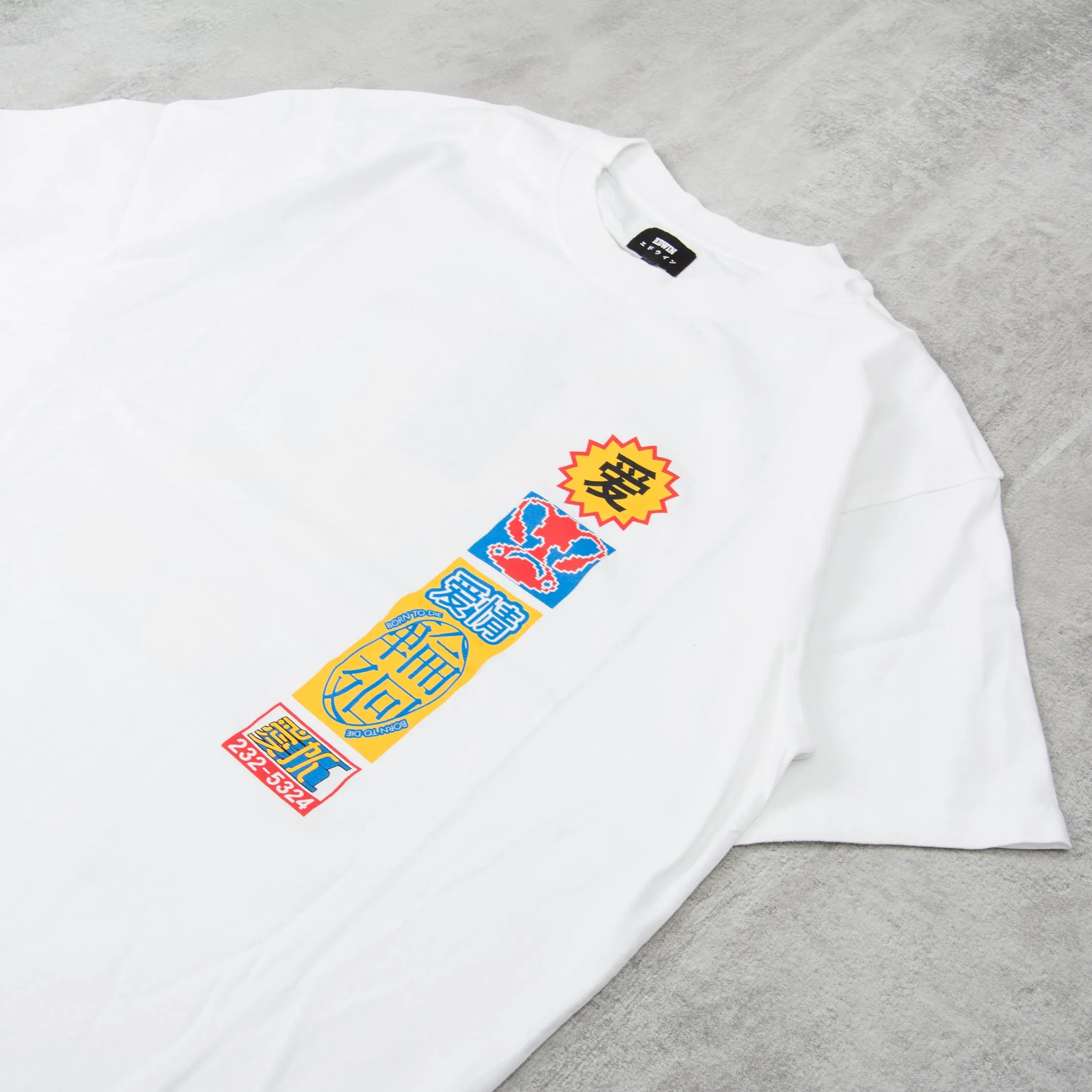 Edwin Love Tee - White