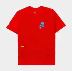 Essentials Sport Tee Mens Tshirt (Red)