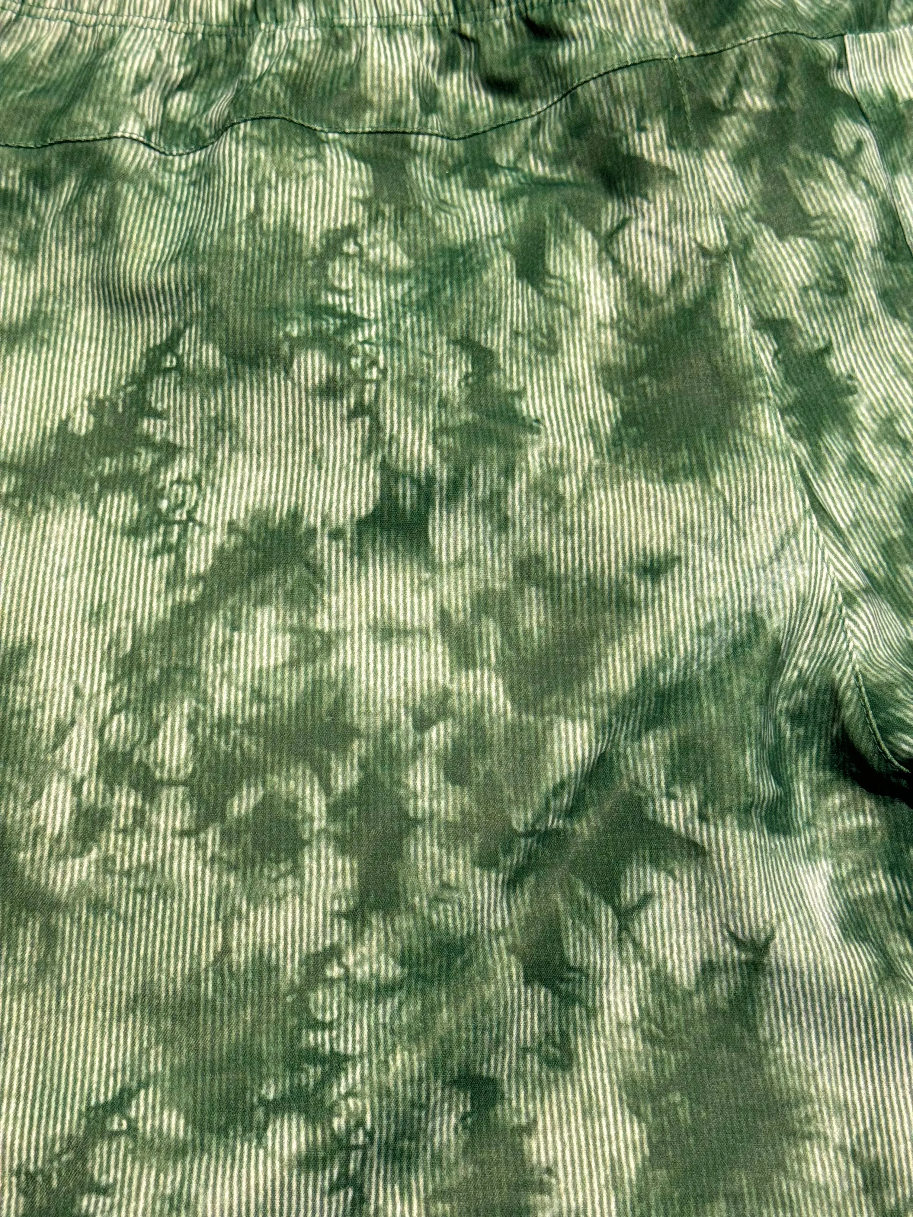 Green Tie Dye Short