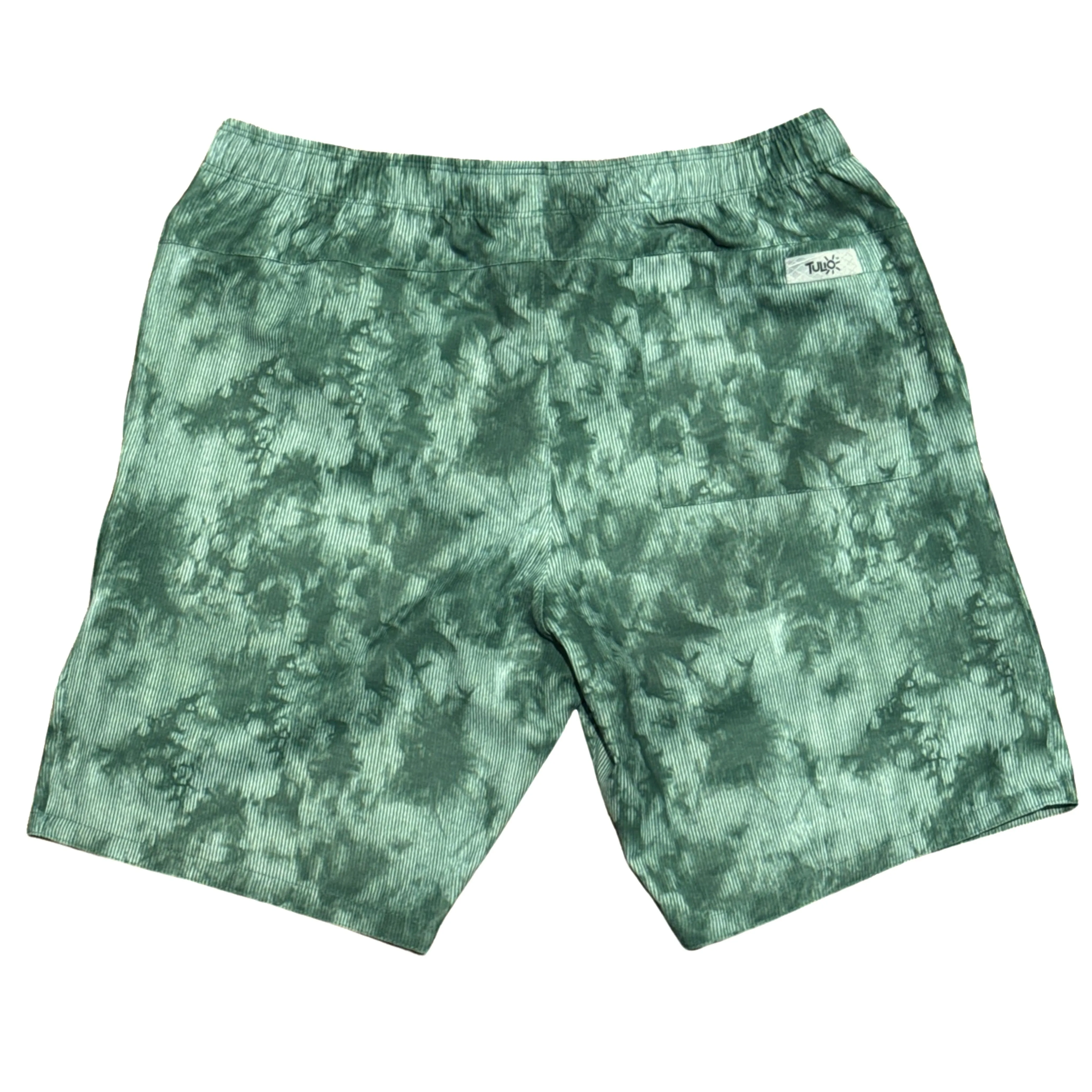 Green Tie Dye Short