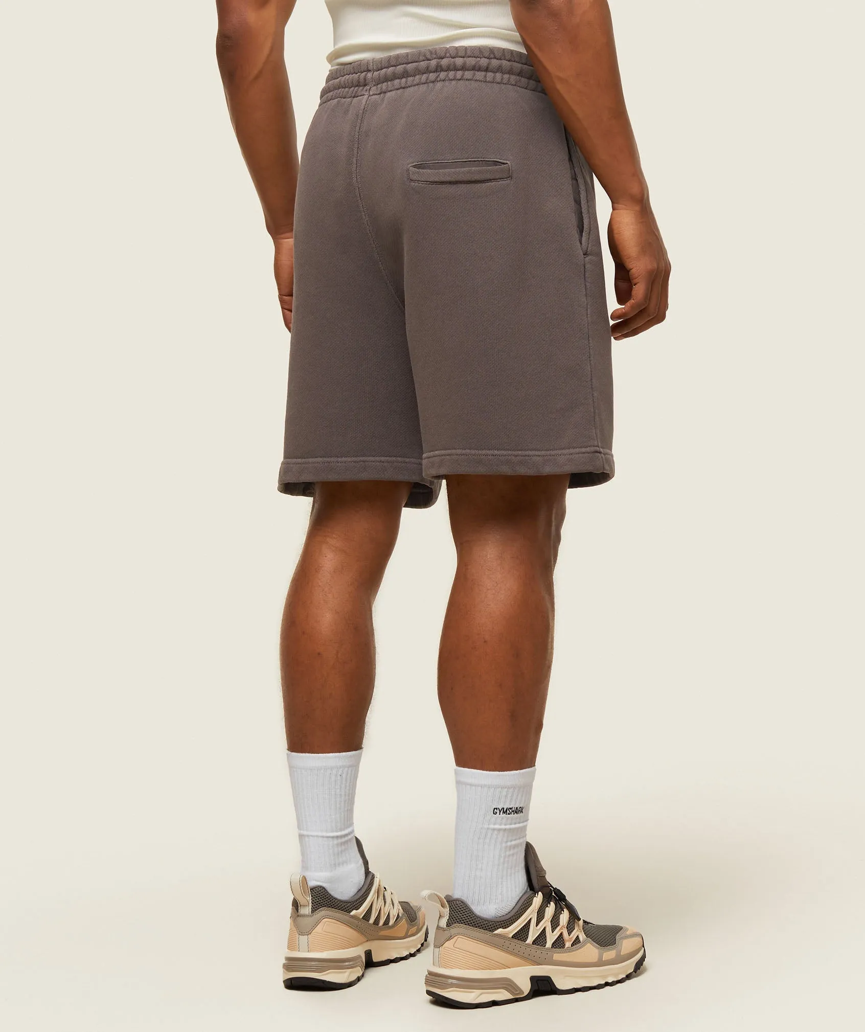 Gymshark everywear Sweat Shorts - Archive Brown