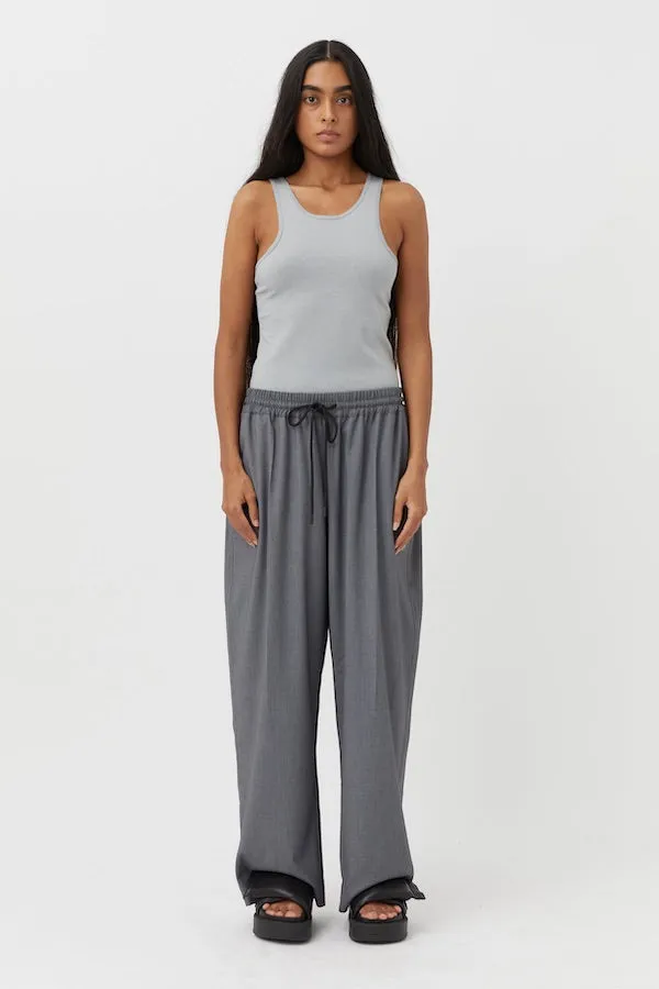 Halazia Tank Light Grey Marle