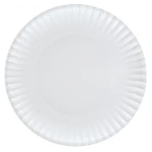 Heavy Duty White 9" Paper Plates - 80 Count (Case Qty: 960)