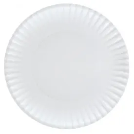Heavy Duty White 9" Paper Plates - 80 Count (Case Qty: 960)
