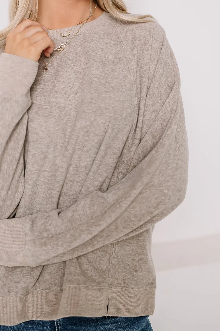 How You Do It Soft Knit Top | Mocha