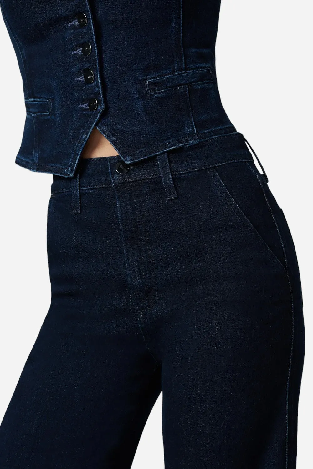 Joe's Trixie Trousers Wide Cuff in Don't Worry