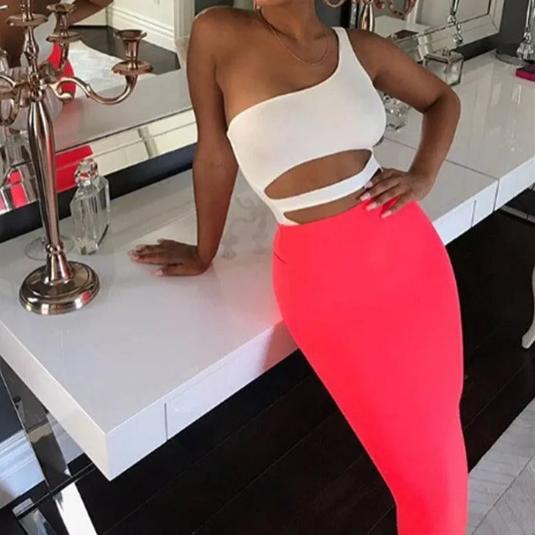 KittenAlarm - Embry Solid Pencil Skirt