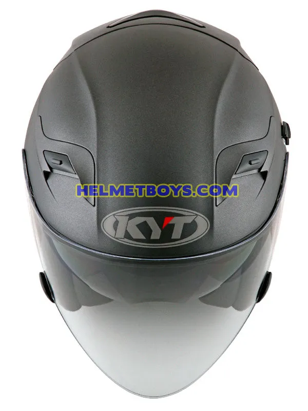 KYT Motorcycle Sunvisor Helmet SOLID COLORS