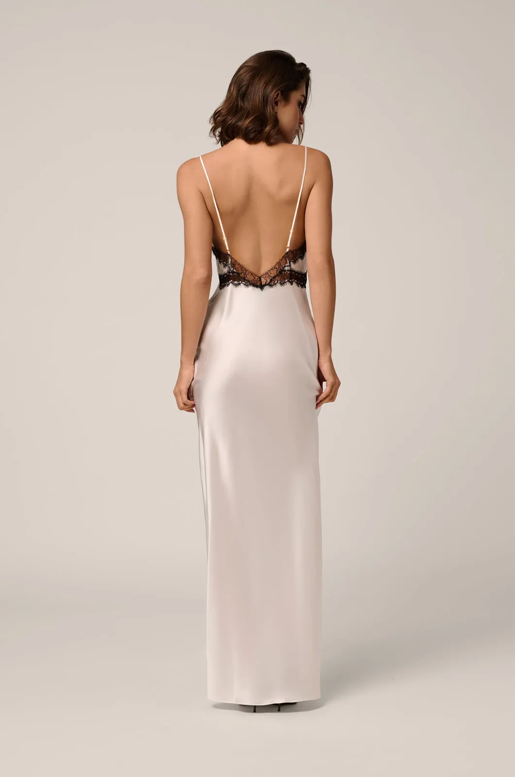 LACE INSET MAXI SLIP