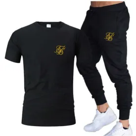 Leisure Fashion Men's Set Tracksuit Sportswear 2 piece set