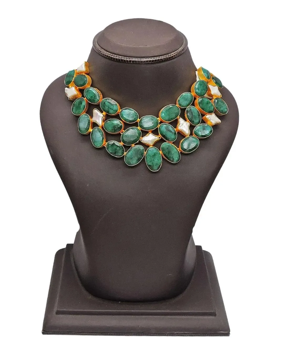 Mes Statement Bib (Emerald)