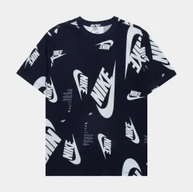NSW AOP Club Tee Mens TShirt (Blue)