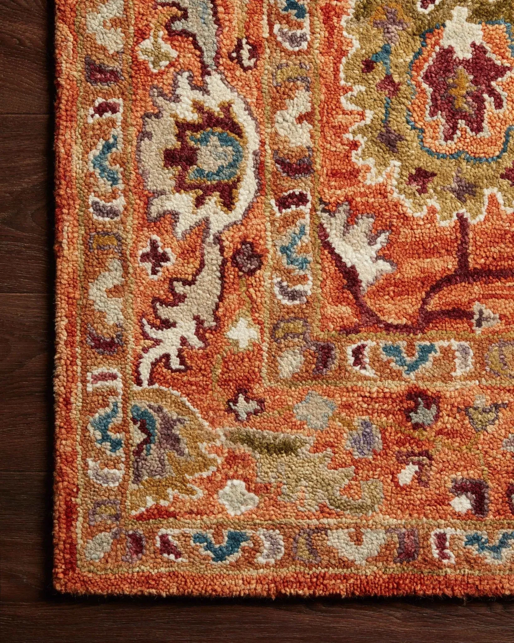 Padma Pma-01 Orange/Multi Rug