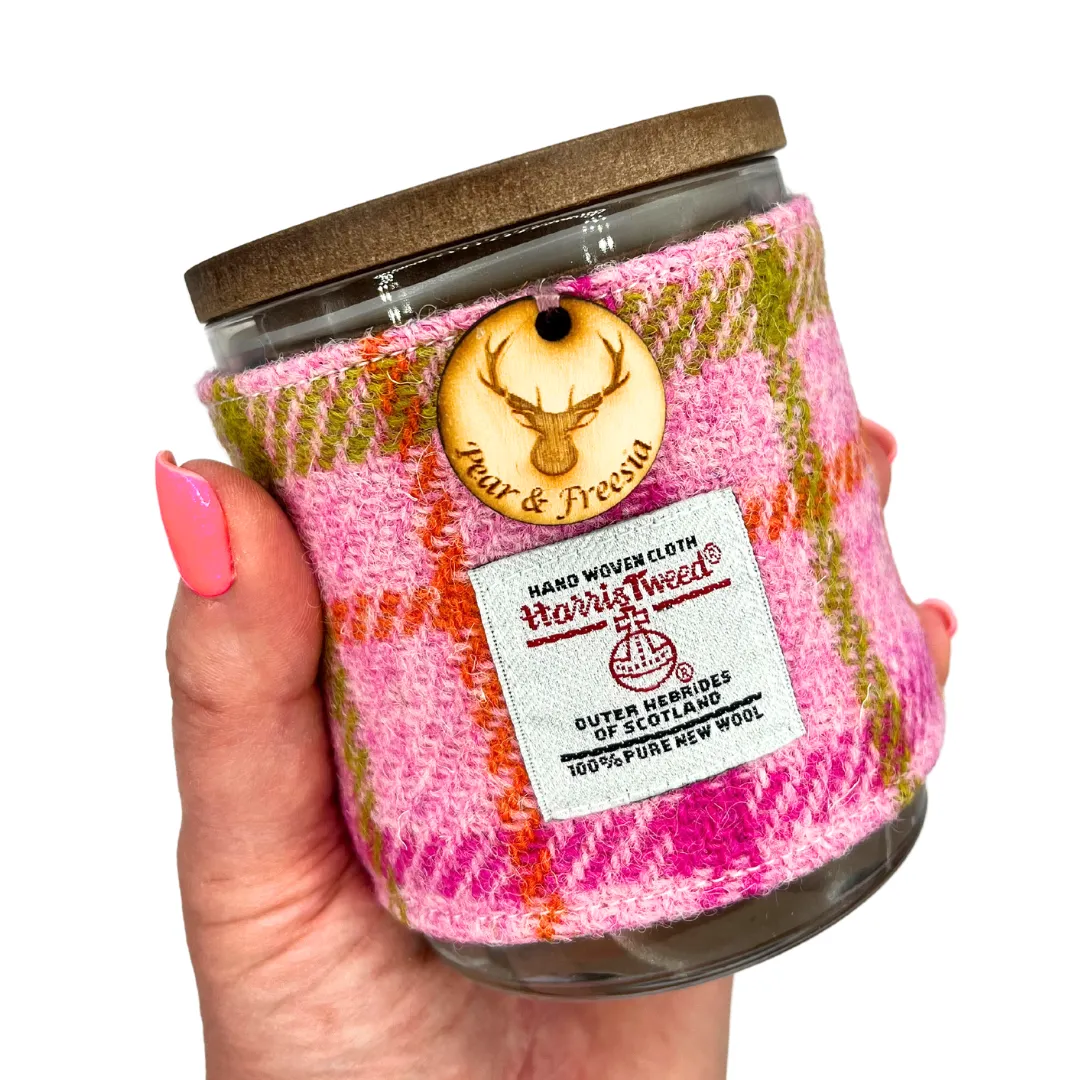 PEAR & FREESIA HARRIS TWEED CANDLES